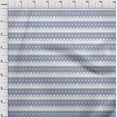 thumbnail image 4 of oneOone Velvet Medium Blue Fabric Asian Ikat Sewing Craft Projects Fabric Prints By Yard 58 Inch Wide, 4 of 4