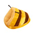 thumbnail image 2 of Cama cueva para gatitos, cama para gatos para perros, almohada interior para dormir suave, nido para gatos para mascotas de otoño e invierno, nido par M y amarillo, 2 of 8