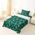 thumbnail image 5 of Erosebridal Green Yellow Dinosaur Twin Sheet Sets,Multicolor Dino Lovely Cute Animals Bedding For Boys Kids 3-Piece, 5 of 6