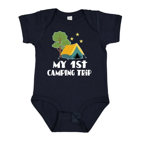 

Inktastic My 1st Camping Trip Gift Baby Boy or Baby Girl Bodysuit
