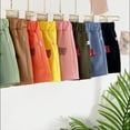 thumbnail image 5 of Tkrady Toddlers Shorts for Girls Spring Summer New Solid Fashion Casual Pants, Sizes 0-4 Years, 5 of 5