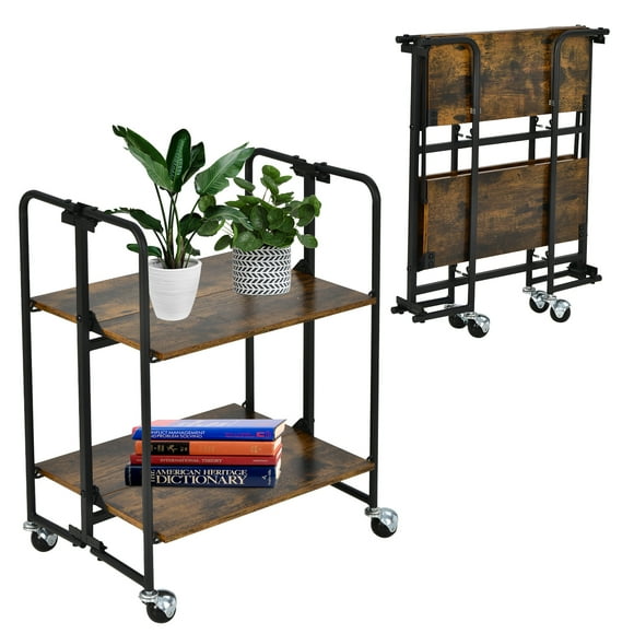 Folding Kitchen Carts Wheels