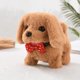 thumbnail image 1 of Electronic Plush Toys Puppy-Walking, Barking, Tail Wagging, Stretching Companion Animal for Kids Toddlers（Collar Labrador [Yellow]）, 1 of 4