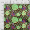 thumbnail image 2 of oneOone Cotton Poplin Maroon Fabric Abstracts Sewing Material Print Fabric By The Yard 56 Inch Wide, 2 of 5