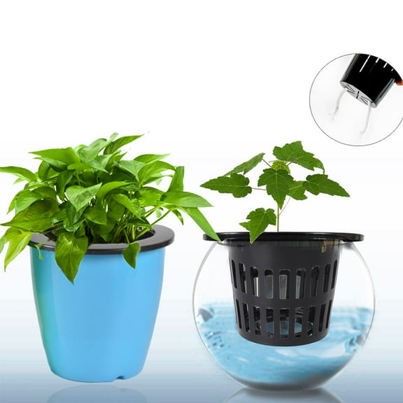 Milisten Hydroponic Growing Cups Plastic 100Pcs for Aeration