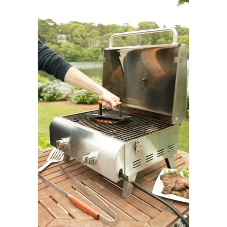 Cuisinart - Chef's Style Stainless Tabletop Grill - Stainless Steel