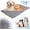 Dark Gray, variant on Dog Cooling Mat, 2026 Upgrade Pet Self Cooling Mat Summer Sleeping Pad for Dogs Cats, Washable Portable Breathable Cooling Blanket Cool Pet Bed for Outdoor Indoor (Light Gray, S: 23.6"x17.7")