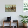 thumbnail image 3 of Art.com Misty Day in Manhattan Stretched Canvas Print Wall Art by Silvia Vassileva, 36" x 24", 3 of 4