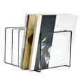 thumbnail image 6 of 2x Metal Vinyl Record Display Shelf Turntable Storage Shelf Exhibit Stand Holder B & A, 6 of 8