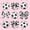 A Pink White Black, variant on Homewish Cute Coquette Bowknot Zipper Twin Comforter Sets with Fitted Sheet and 2 Pillowcases,Soccer Sport Football Games Zipper Bedding Set For Kids Girls,Pink Reversible,4-Piece