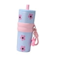 thumbnail image 2 of Siruishop Bouteille d'Eau Mignonne en Acier Inoxydable Isolée pour Marche Randonnée Fête Rose Rouge, 2 of 8