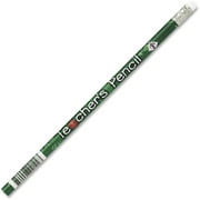 Moon Products Decorated Wood Pencil Teacher's Pencil HB #2 Black Brl Dozen 2122B