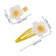 thumbnail image 2 of unbranded 10Ud Accesorios De Plumeria Hawaiana Con Floral Amarillo Para Un Look Y Femenino En Casa, 2 of 6