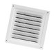 thumbnail image 2 of Rejilla de ventilación de aire, fácil instalación, resistente a la lluvia, con protección incorporada. Blanco, 2 of 9