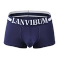 thumbnail image 1 of Ketyyh-chn99 Caleçons pour Hommes sous-Vêtements Boxeurs de Mode pour Hommes Boxeurs Respirants de Performance Bleu Foncé,m, 1 of 5