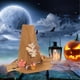 thumbnail image 4 of de Halloween Disfraz de de Halloween moderna Gorra marrón Yuyangstore sombrero de bruja cosplay, 4 of 8