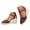 Coffee, variant on Dakaela Women's Wedge Sandals Platform Closed Toe Espadrilles Ankle Buckle Strap Comfortable Slip on Walking Shoes for Casual Work Business Size 6-10
