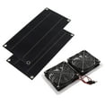thumbnail image 2 of Ventilador solar impermeable, kit de ventilador de panel solar Extractor de panel solar Kit de ventilador de panel solar Rendimiento lleno de energía, 2 of 12