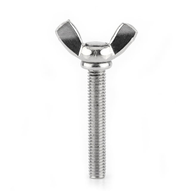 5 Tornillos De Mariposa De Ala De Acero Inoxidable M5 304, Pernos De Sujeción Para Máquina, Para Sujetadores Industriales Y De Construcción En Electrodomésticos Y Oficinas