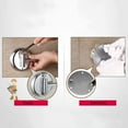thumbnail image 6 of Wall Mirror, Wall Mounted Makeup Mirror, 10X/3X Magnification 8 Inch Two-Sided Swivel Vanity Mirror Extendable Bathroom Cosmetic Shaving Mirror Chrome Finish, 6 of 7