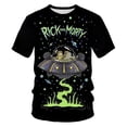 thumbnail image 1 of Camiseta OVNI de Rick y Morty, talla L, 1 of 5