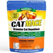 Nature's MACE Cat Repellent and Training Tool | 6lb. Granular Bag | Treats 3,500 Sq.ft | For Stray and Domestic Cats Pets