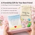 thumbnail image 2 of Little Bag Of Friendship Pouch Accessories Gifts Small Drawstring Bags For Best Friend Graduation Birthday Galentines Day Long Distance（3Pcs）, 2 of 7