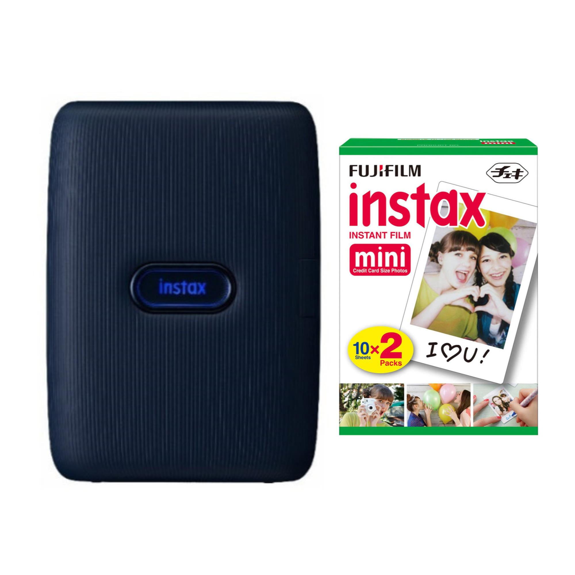 Fujifilm Instax Mini Link Instant Smartphone Printer (Dark Denim) with