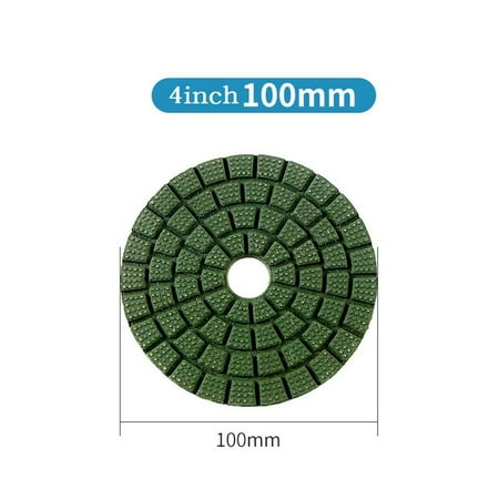 

BAMILL 4inch 100mm wet Diamond Polishing Pads Flexible Grinding Discs For Granite