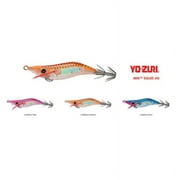 Yo-Zuri Mini 2 Floating Squid Jig Fishing Lure, Luminous Pink with Glow-in-the-Dark Accents
