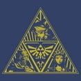 thumbnail image 2 of Boy's Nintendo The Legend of Zelda Triforce Characters  Graphic T-Shirt, 2 of 4