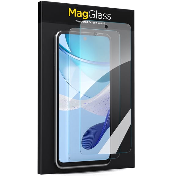 MagGlass 2-Pack for Moto G 5G 2023 Screen Protector, UHD Full Coverage Tempered Glass Display Guard - Designed for Motorola G 5G 2023 (Case Compatible)