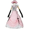 thumbnail image 5 of Women's Anime Ciel Phantomhive Pink Dress Elegance Lolita Dress Set Outfits, 5 of 7