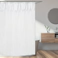 thumbnail image 2 of Sweet Jojo Designs Eyelet White Fabric Shower Curtain 72x72, 2 of 5