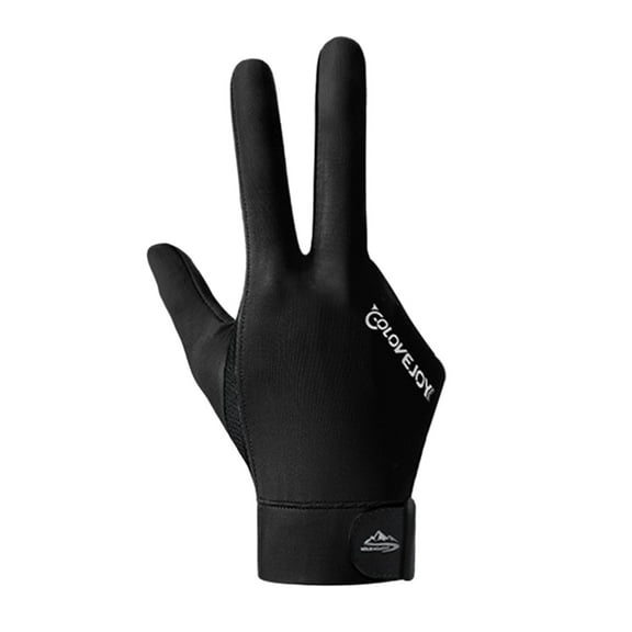 Breathable Billiards Gloves Enhanced Grip Left Right Hand Wear-resistant Anti-slip Stable Pole Billiards Gloves-Right Hand,Black