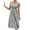 C-Black335, variant on DHFJKG Summer Midi Dresses For Women Striped Square Neck Casual Sleeveless Swing A Line Dress Wedding Guest Dress