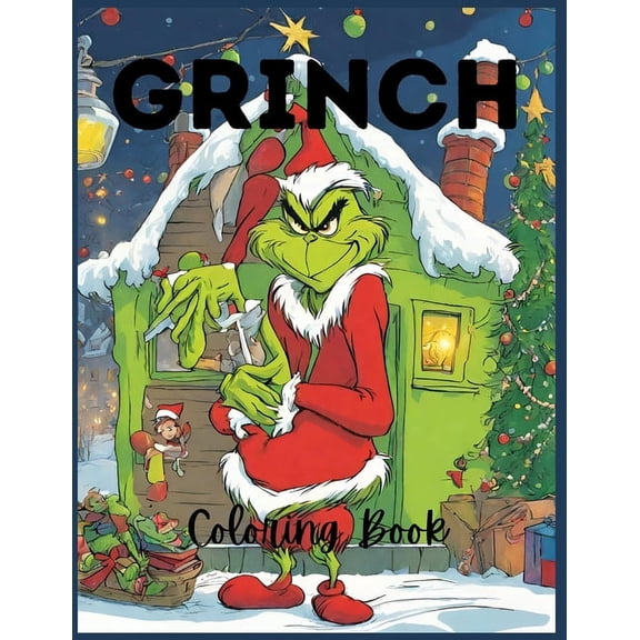 Grinch Coloring Book (Paperback)