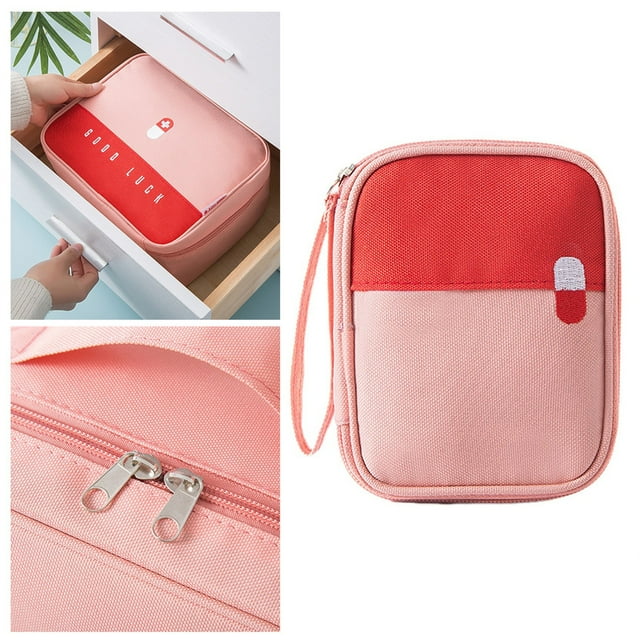 WHEANG Liquidation Voyage Mini Pochette Portable Mini Trousse Sac de Rangement Pochette Vide pour Camping en Plein Air Randonnée Voyage Urgence Petite Pochette