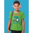 thumbnail image 2 of Crocodile, Surfing Dude T-Shirt Juniors -Image by Shutterstock,  Small, 2 of 4