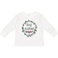 thumbnail image 3 of Inktastic Big Sister Leaves, Circle, Heart Girls Long Sleeve Toddler T-Shirt, 3 of 5