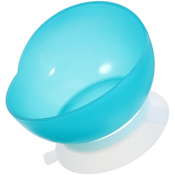 Niceauty Spill Proof Elderly Bowl Ergonomic Design Blue 1Set