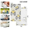 thumbnail image 6 of Yayeee 100% Cotton Hand Towels for Bathroom 16" x 28" Soft Absorbent Kitchen Towel, Trucks Pattern, 6 of 7