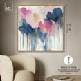 thumbnail image 5 of Art Remedy Colorful Abstracts Canvas, 40" x 40", Gold Frame, Petal Tears I, 5 of 7
