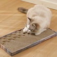 thumbnail image 5 of Mauxuk Premium Cat Scratch Board - Extra Thick Durable Corrugated Cardboard - Double-Sided Scratch Pad with Catnip - 17.7 x 8.7 x 1 Inches, 5 of 6