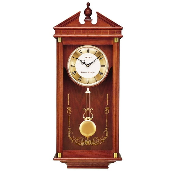 Reloj de pared SEIKO Regal Oak con péndulo