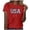 Red, variant on Uaswgudfs Women's USA Glitter Print Bow Crew Neck Short Sleeve Tops Patriotic Casual Tees 4th of July Shirts for Independence Day Beige S