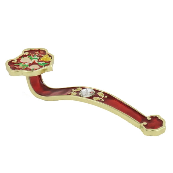 Feng Shui Flower Apple As You Wish Red RuYi for Love and Harmony