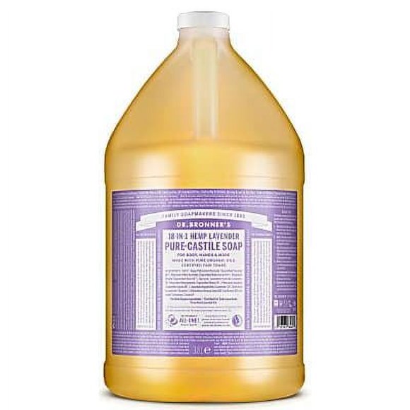 Dr. Bronner's - Dr. Bronner's Magic Savons Bébé Doux Savon Pur-Castile, 3.8L / Plusieurs Saveurs