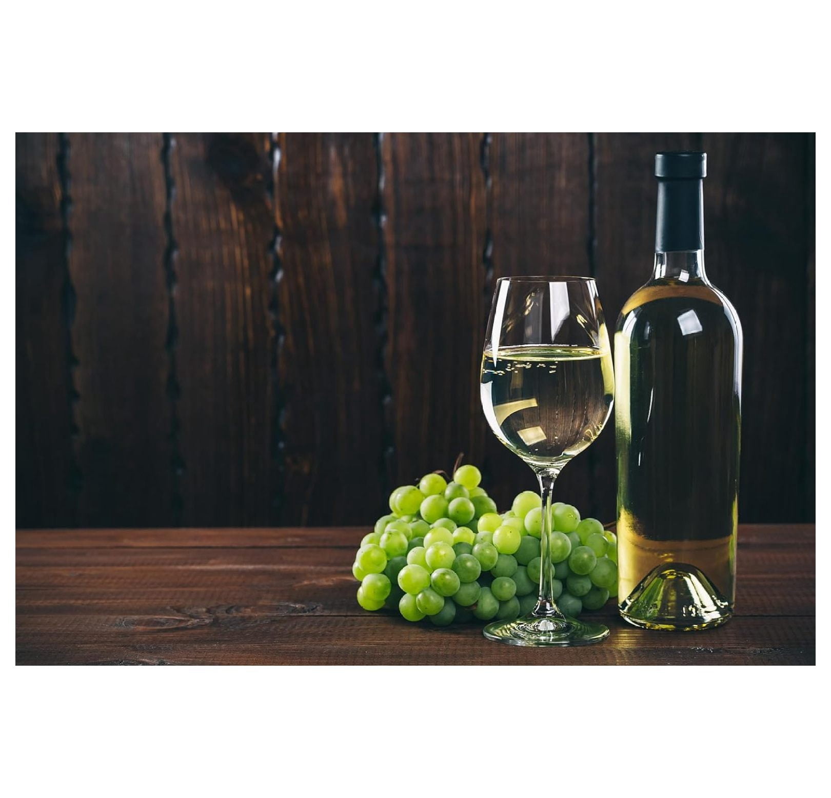 European-Made All-Purpose Wine Glasses | Set of 4 | Sheer Rim | 100% Lead-Free Crystal | 15.5 Fl. Oz. | Perfect for White Wine & Red Wine | Dishwasher-Safe