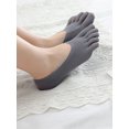 thumbnail image 3 of Muyoka Calcetines de cinco dedos para mujer Calcetines con punta dividida Ultrafinos Transpirables Antihinchazón Invisible Antideslizante Antifricción para mujer Primavera Verano Otoño Muyoka Hogar, 3 of 4